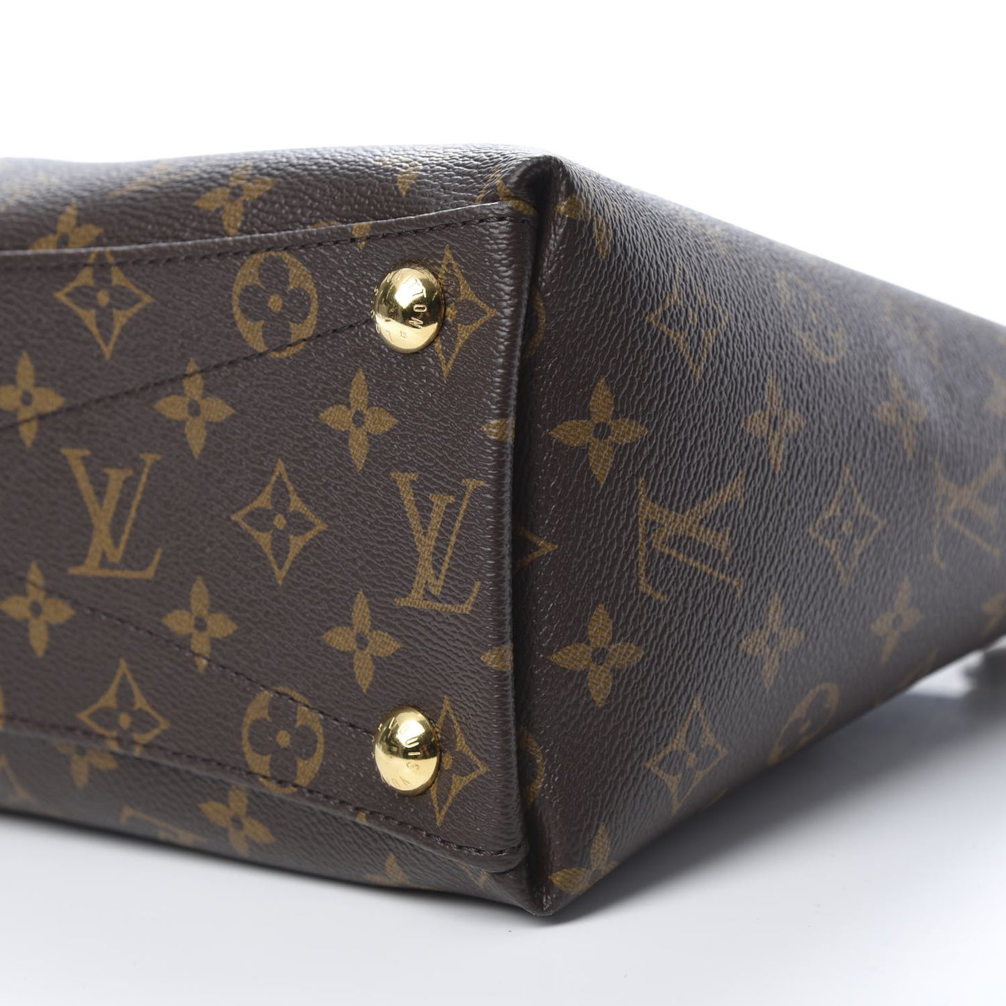 Monogram V Tote MM Black