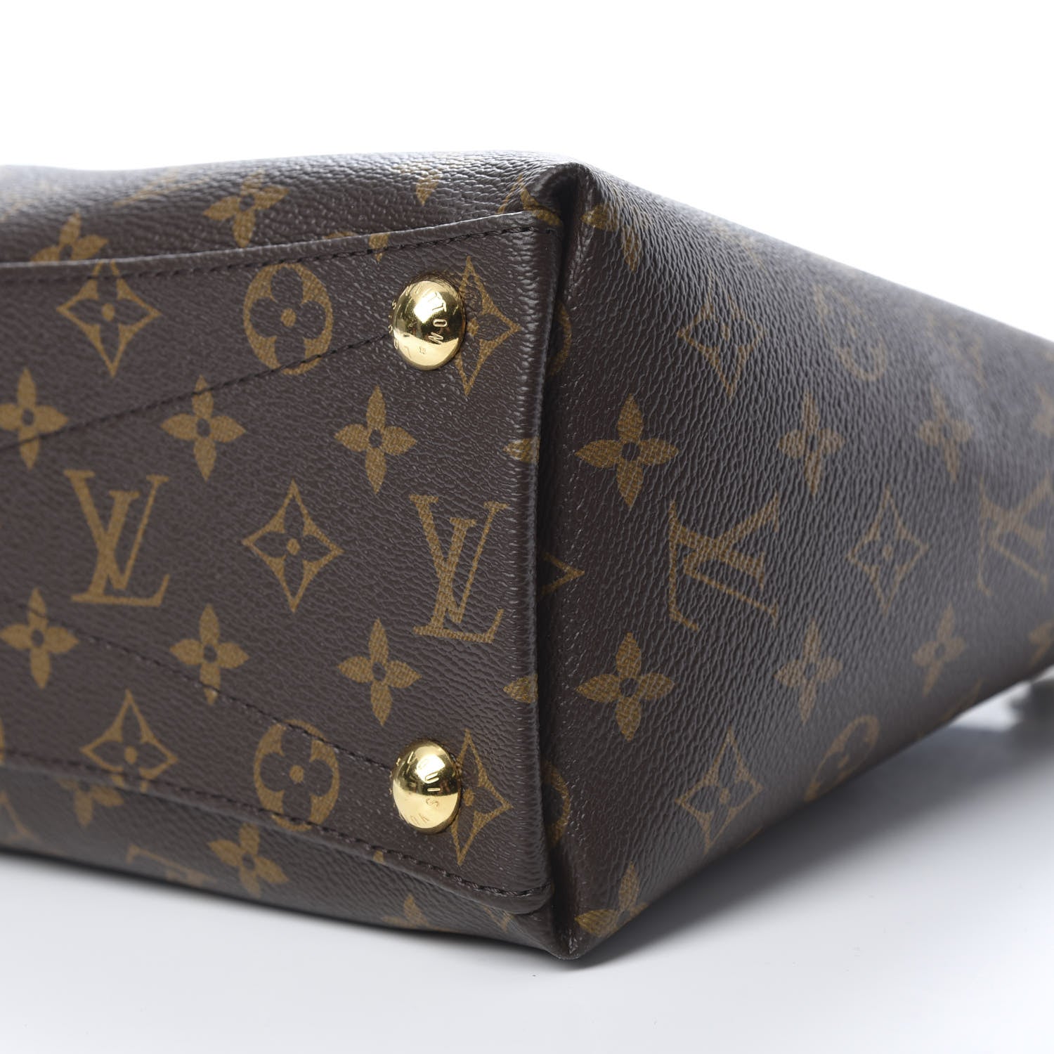 Louis Vuitton Monogram V Tote MM Black 10 of 12