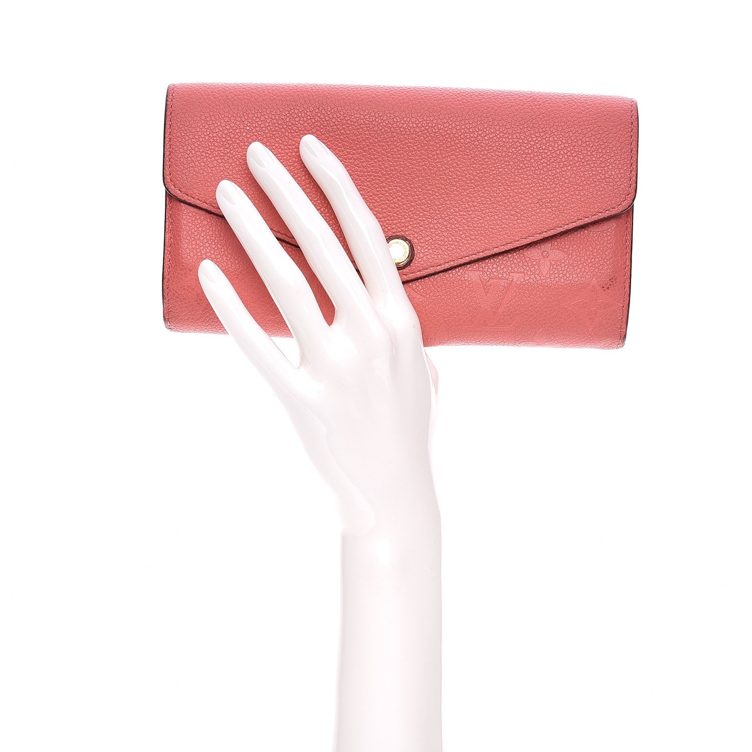 Louis Vuitton Empreinte Sarah Wallet NM Poppy 2 of 13