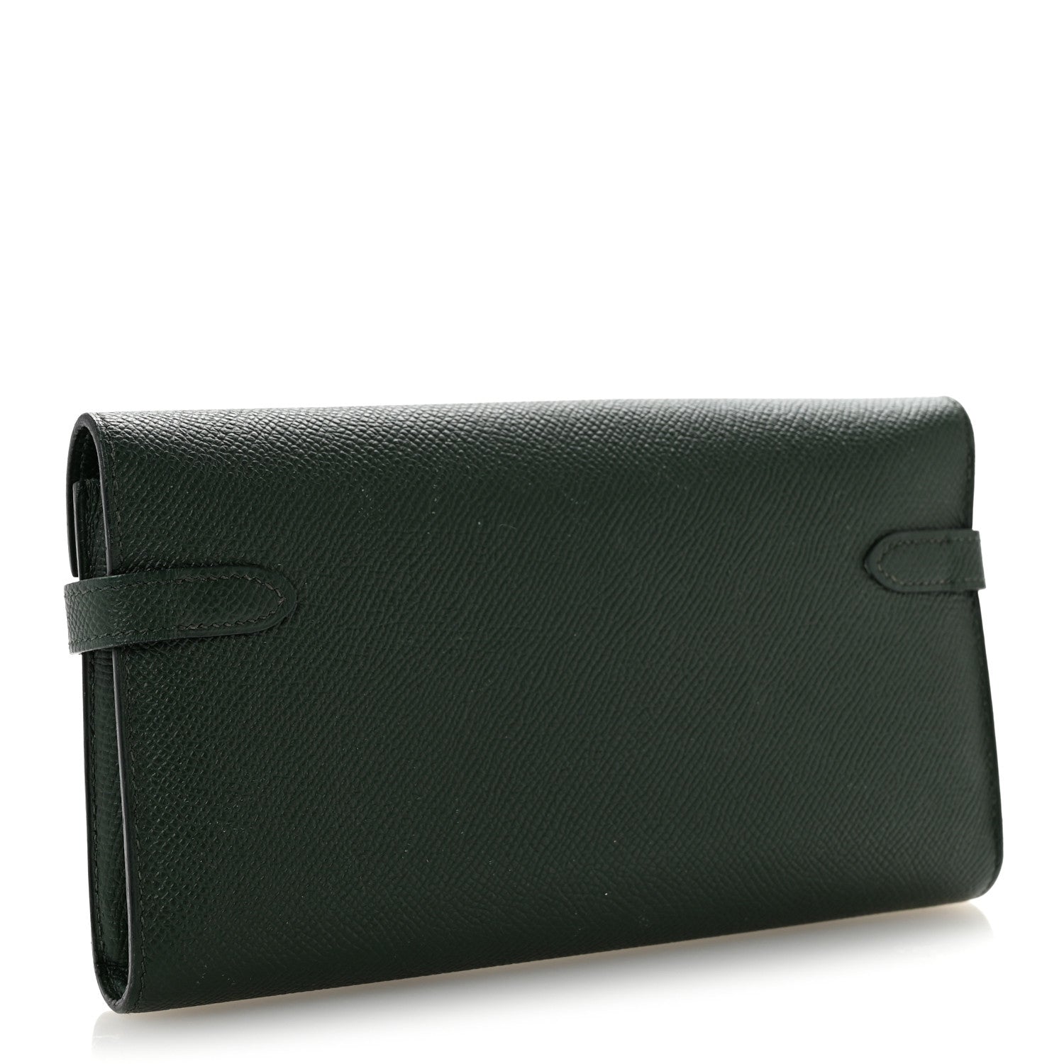 Hermes Epsom Kelly Longue Wallet Vert Anglais 3 of 10