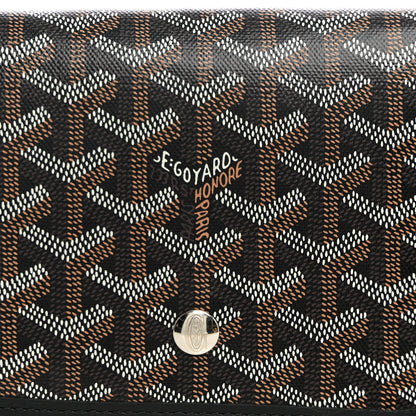 Goyard Goyardine Plumet Wallet Clutch Black 9 of 11