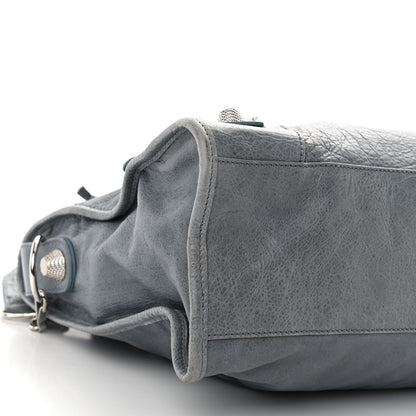 Balenciaga Agneau Giant 21 Silver Hardware City Ardoise 9 of 10