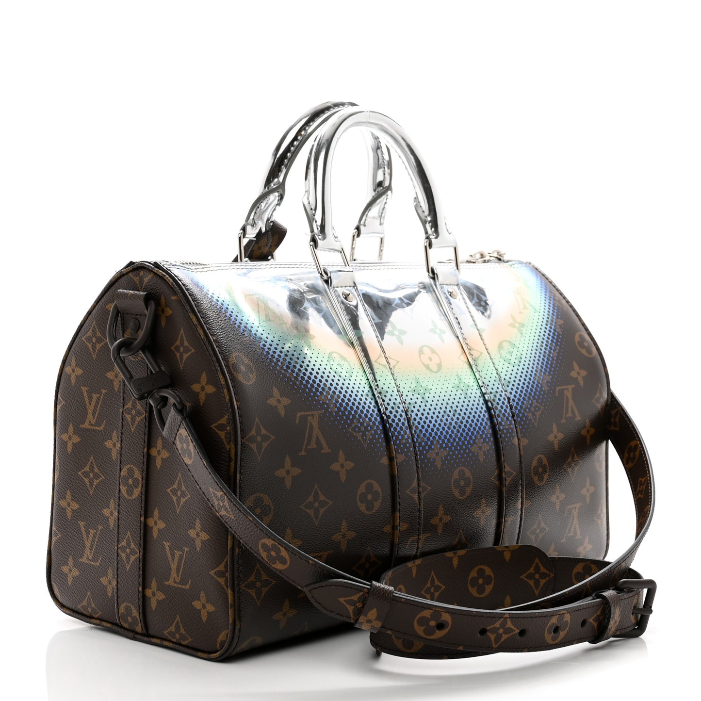 Metallic Nebula Monogram Speedy Bandouliere 35 Multicolor