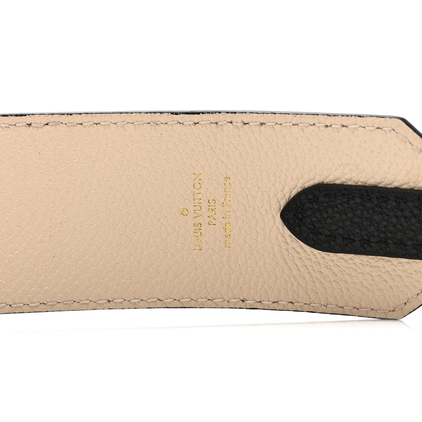 Empreinte Monogram Bandouliere Shoulder Strap Black Beige