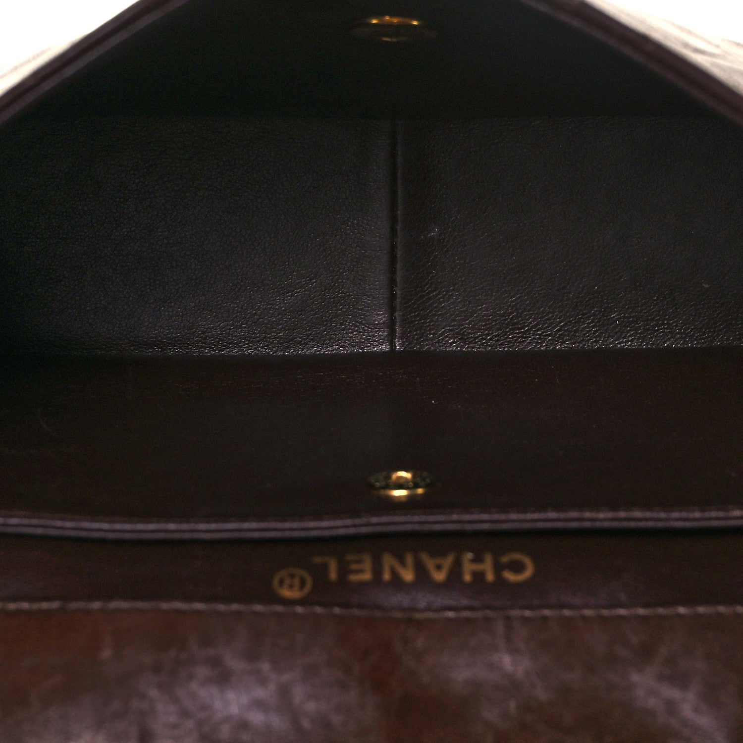 Chanel Lambskin Quilted Small Single Flap Brown 4 of 11