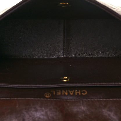 Chanel Lambskin Quilted Small Single Flap Brown 4 of 11