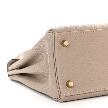 Hermes Taurillon Clemence Kelly Retourne 28 Gris Tourterelle 8 of 9