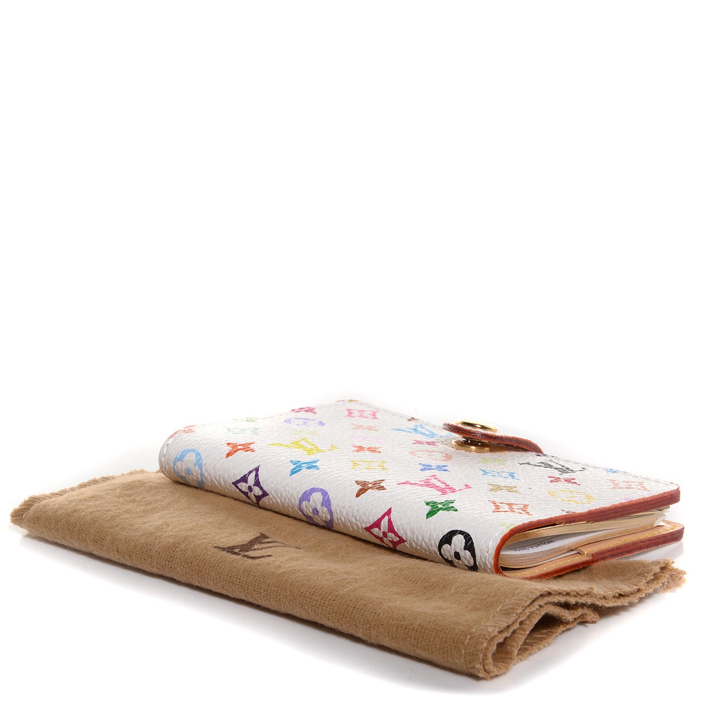 Monogram Multicolor Carnet de Bal Mini Agenda Cover White