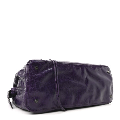 Balenciaga Agneau Classic Hardware Step Violet 4 of 10