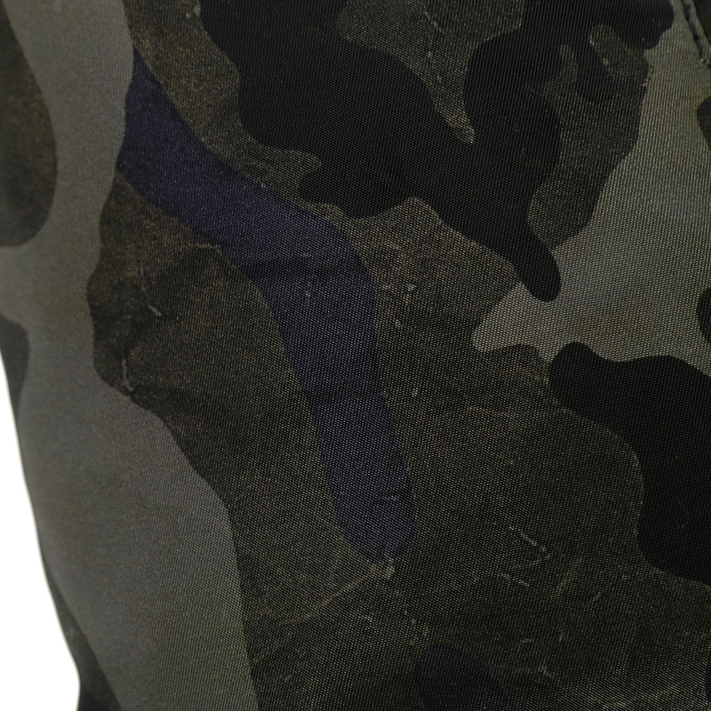 Tessuto Nylon Camouflage Print Backpack Fumo