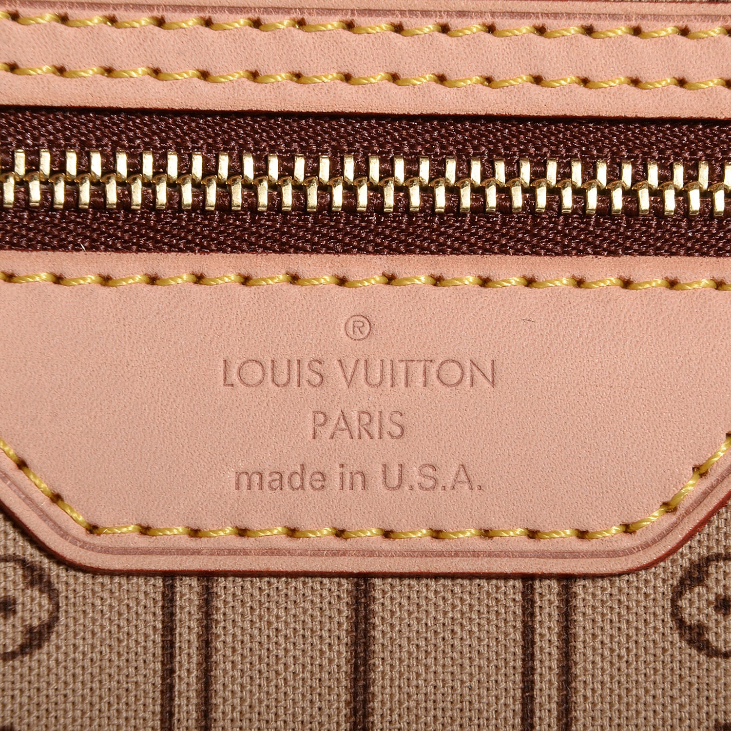 Louis Vuitton Monogram Neverfull MM 7 of 8