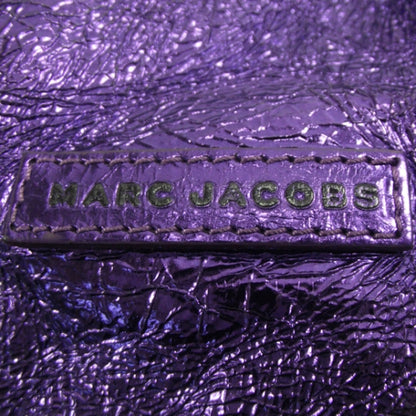 Marc Jacobs Leather O.O.C Shoulder Bag Metallic Violet 11 of 11