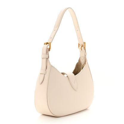 Louis Vuitton Grained Calfskin Low Key Shoulder Bag Limestone Gray 4 of 11