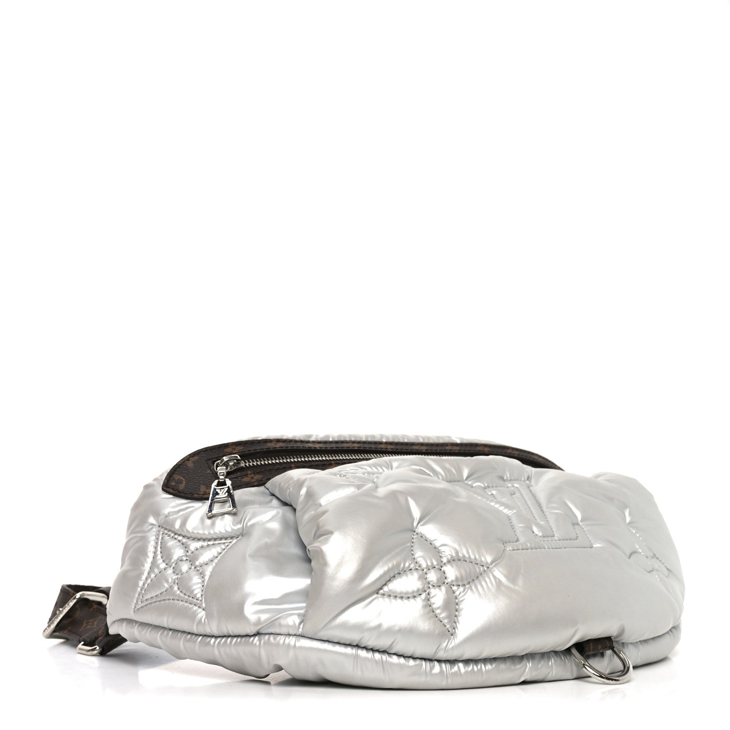 Louis Vuitton Econyl Monogram Pillow BumBag Silver 4 of 9