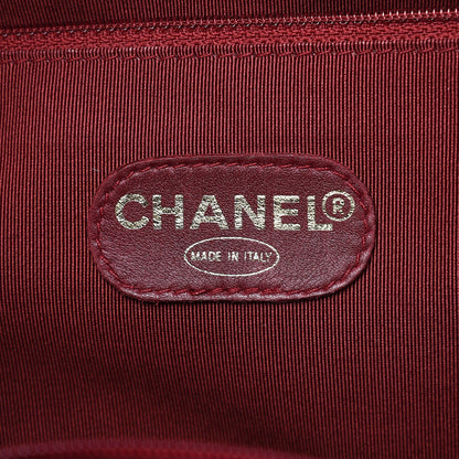 Chanel Caviar Large CC Shoulder Bag Red 6 of 14