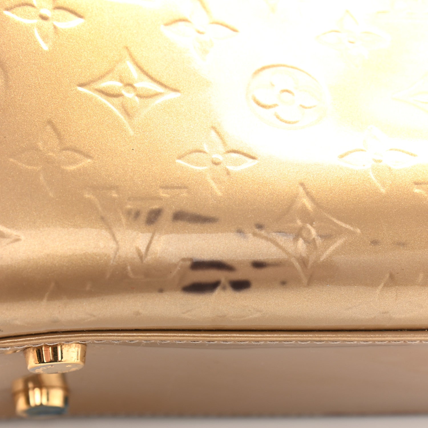 Louis Vuitton Vernis Brea GM Beige Poudre 6 of 14
