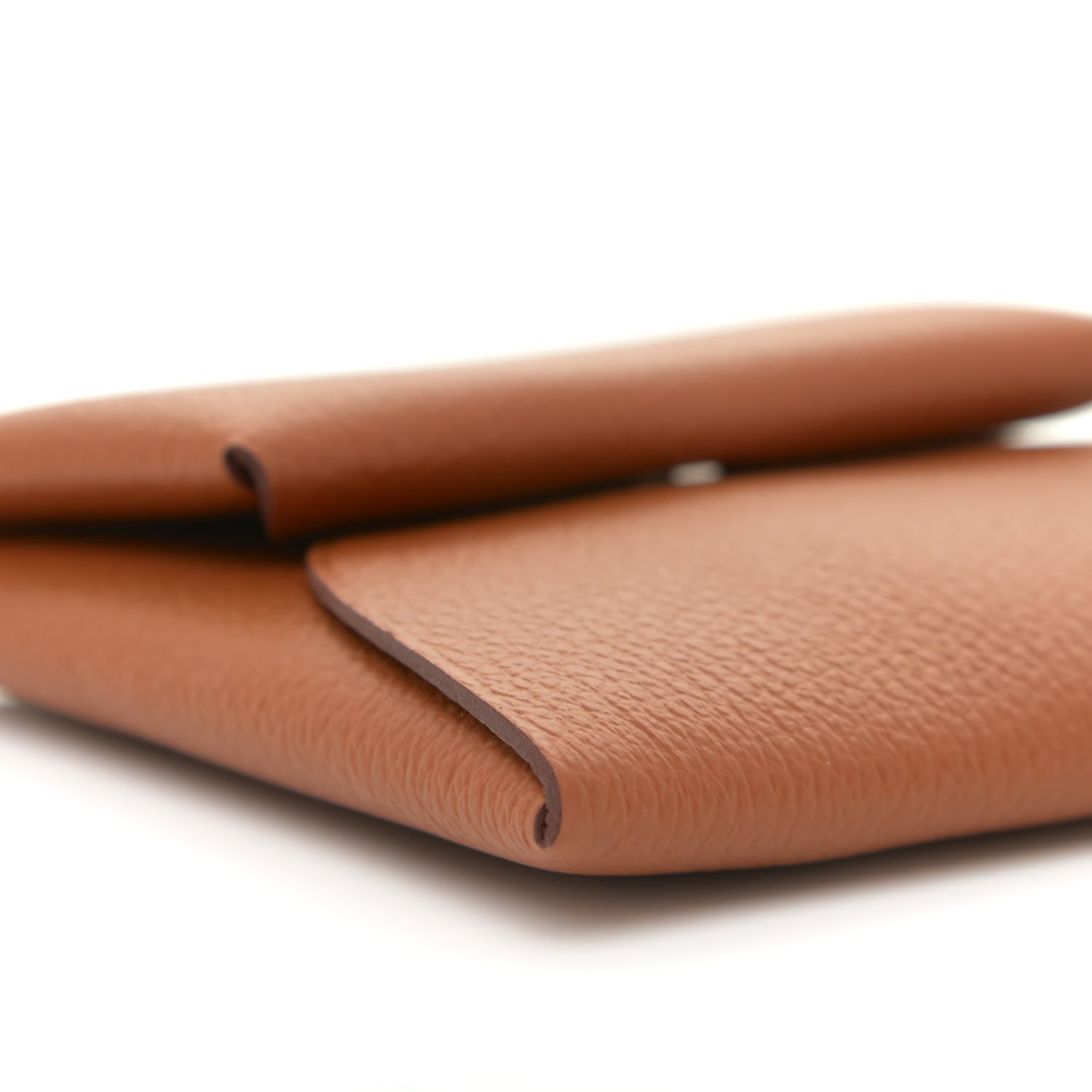 Hermes Evercolor Bastia Verso Coin Purse Gold Beige De Weimar 8 of 10