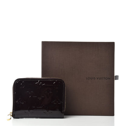 Louis Vuitton Vernis Zippy Coin Purse Wallet Amarante 7 of 7