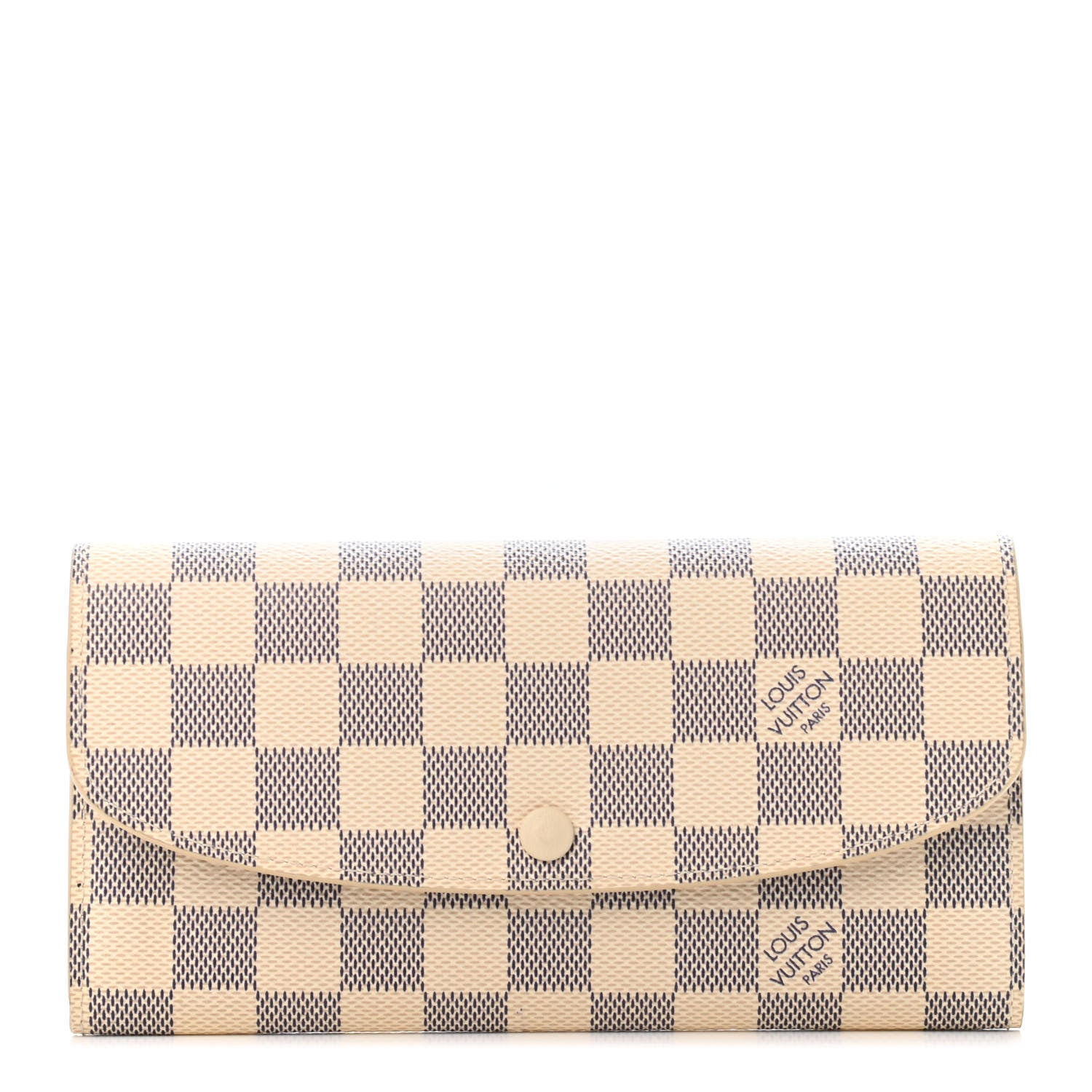 Louis Vuitton Damier Azur Emilie Wallet 1 of 4