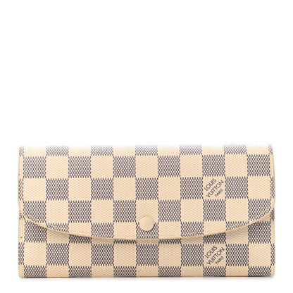 Louis Vuitton Damier Azur Emilie Wallet 1 of 4