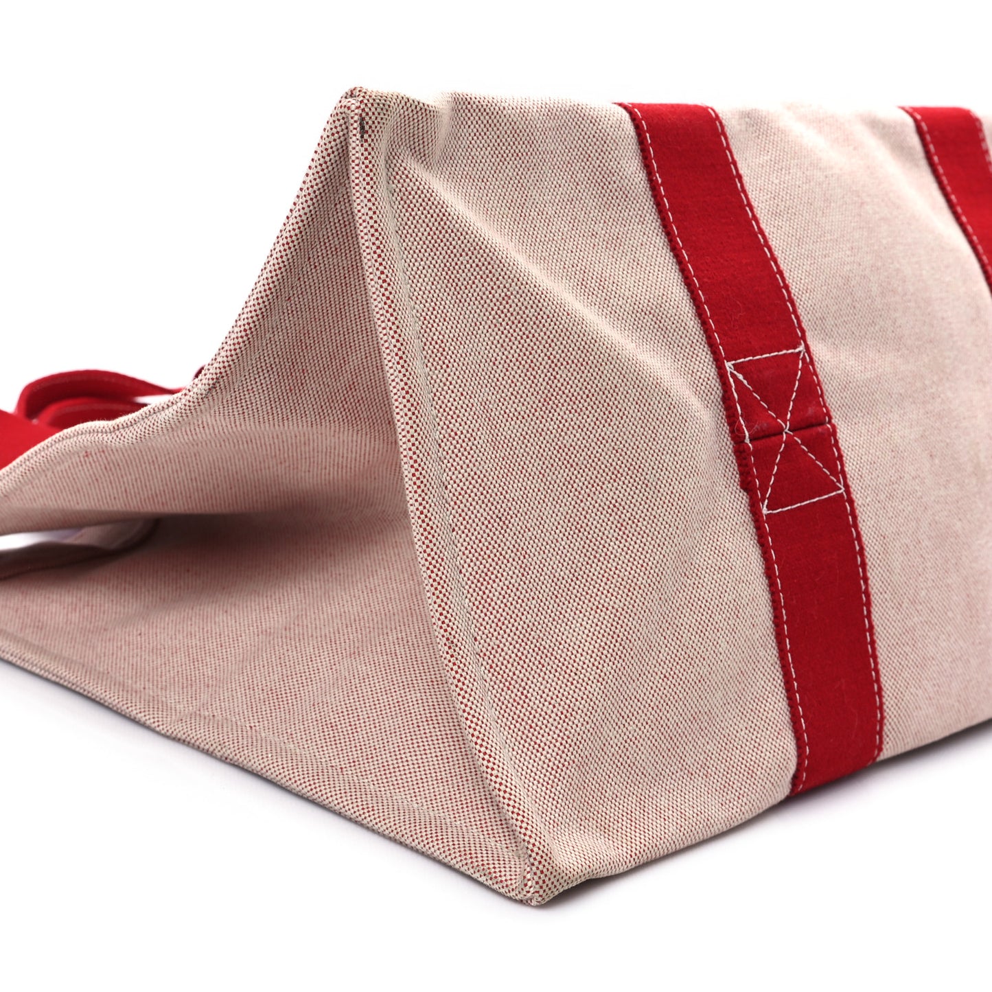 Canvas Herline GM Tote Red