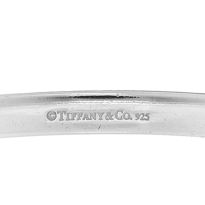 Tiffany Sterling Silver Signature X Bangle Bracelet 4 of 4