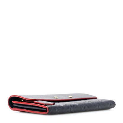 Louis Vuitton Empreinte Pont-Neuf Wallet Marine Rouge 4 of 9