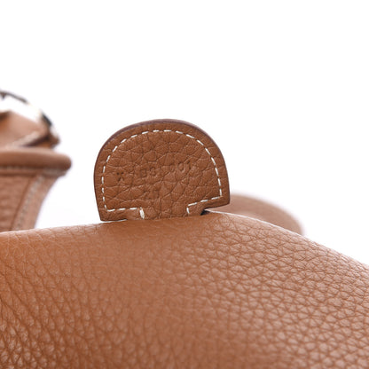 Hermes Taurillon Clemence Evelyne III GM Gold 6 of 9