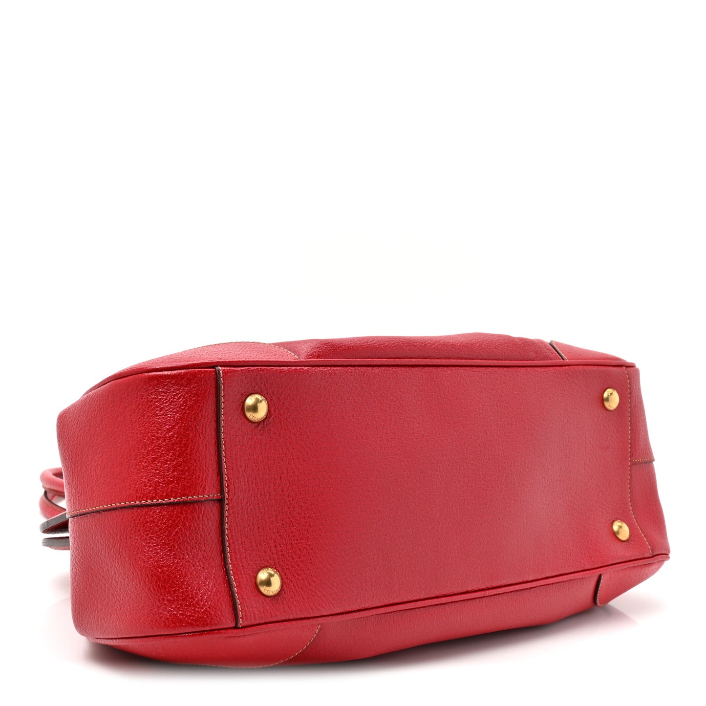 Cinghiale Antik Top Handle Bag Rubino