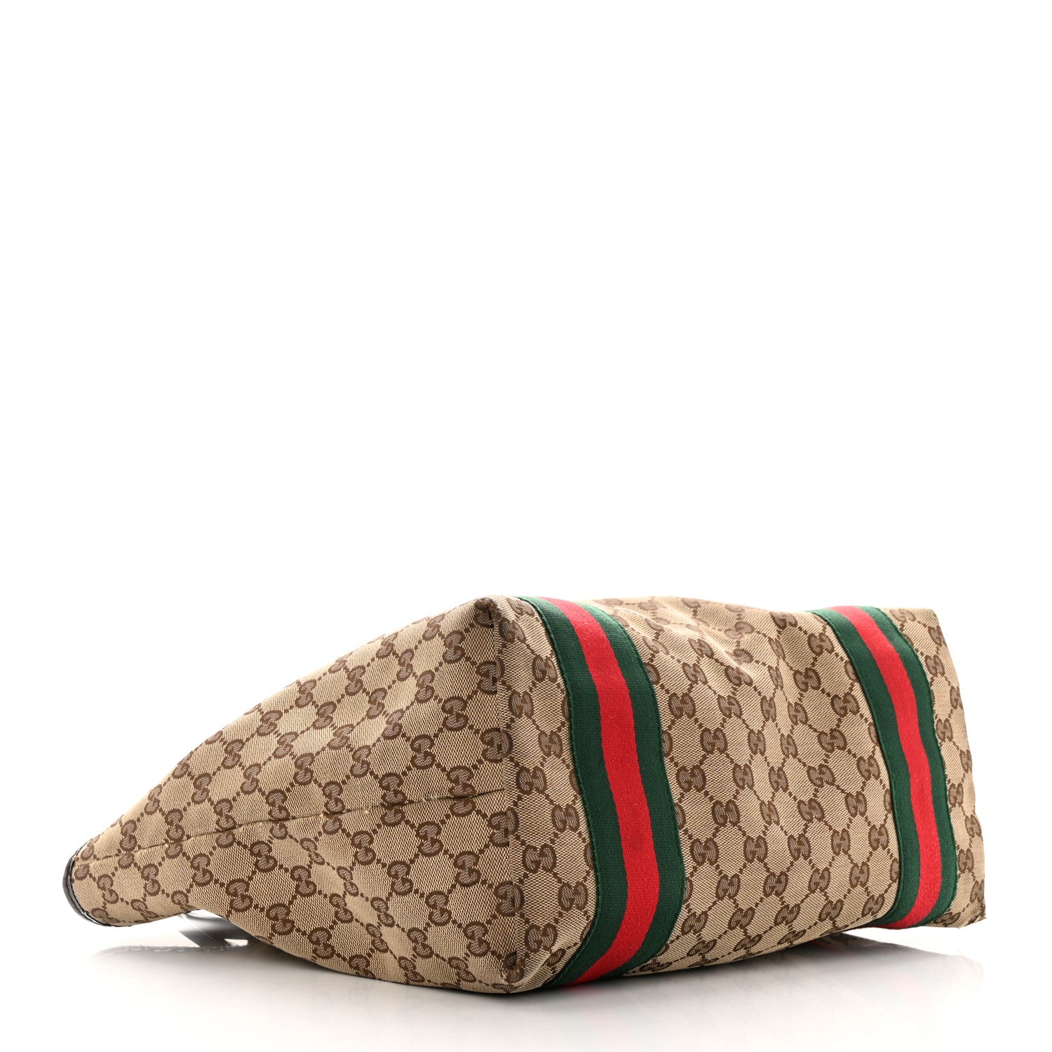 Gucci Monogram Web Large Jolie Tote Brown 4 of 13