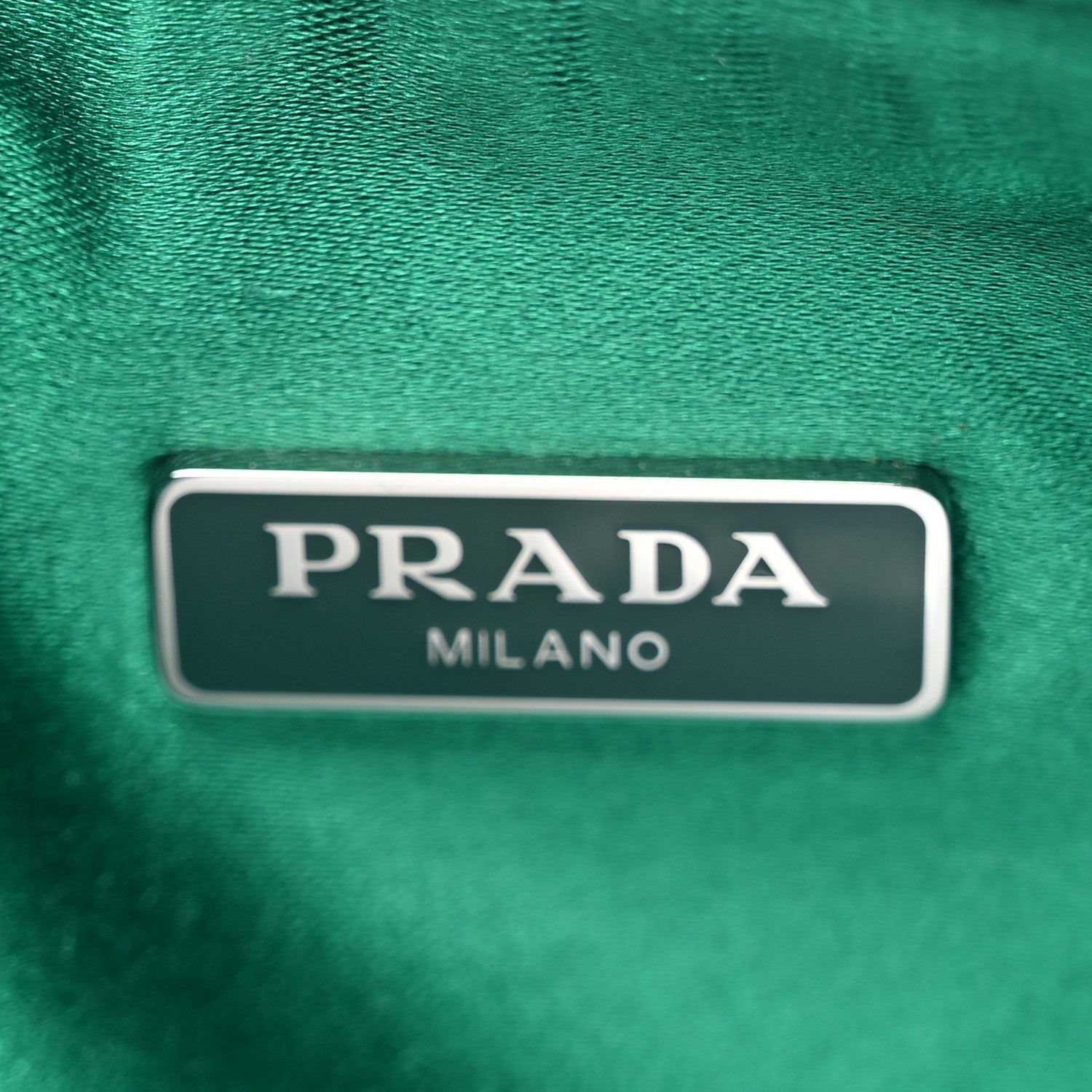 Prada Satin Crystal Re-Edition 2005 Shoulder Bag Mango 6 of 9