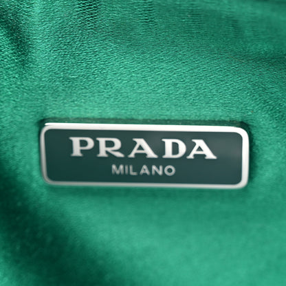 Prada Satin Crystal Re-Edition 2005 Shoulder Bag Mango 6 of 9