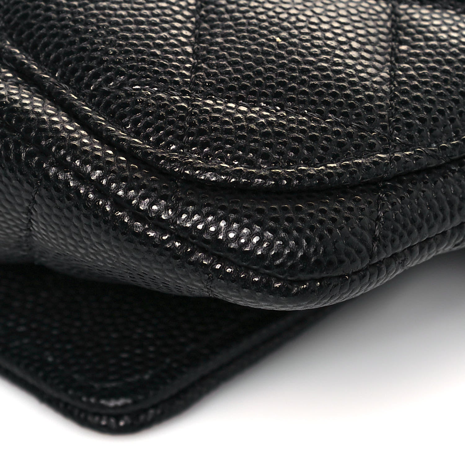 Chanel Caviar Quilted Glasses Case With Chain Black 12 of 14