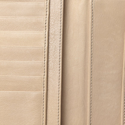 Gucci Patent Guccissima Joy Continental Snap Oranizer Wallet Beige 10 of 13