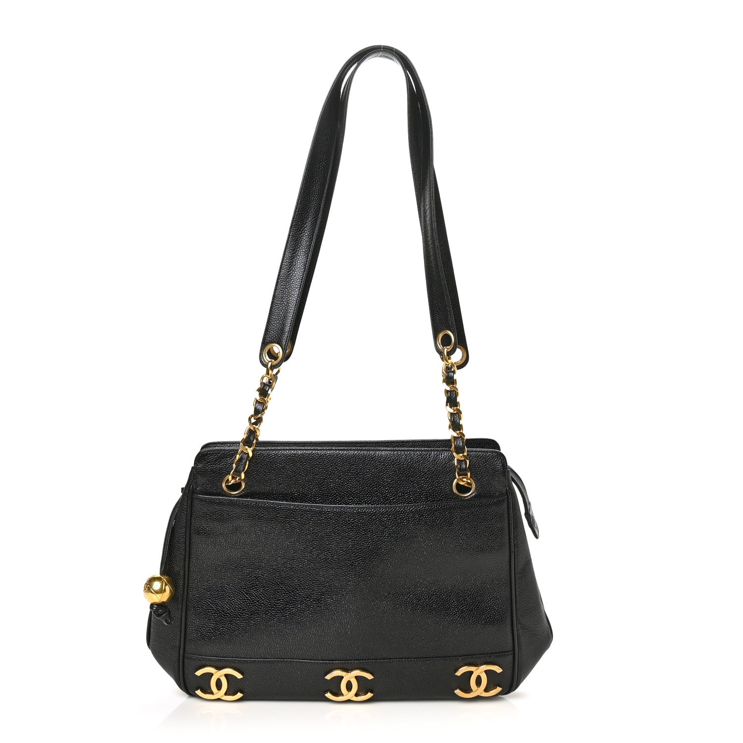 Chanel Caviar CC Shoulder Bag Black 1 of 5