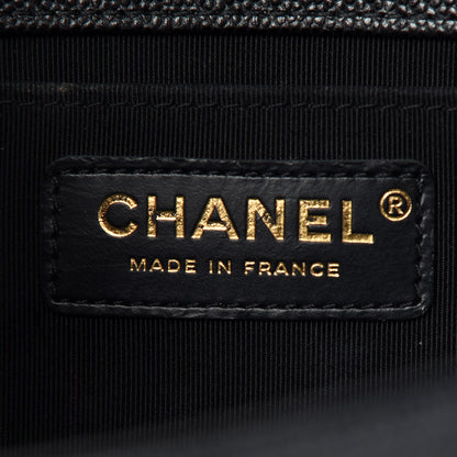 Chanel Caviar Quilted Medium Boy Flap Black 6 of 15