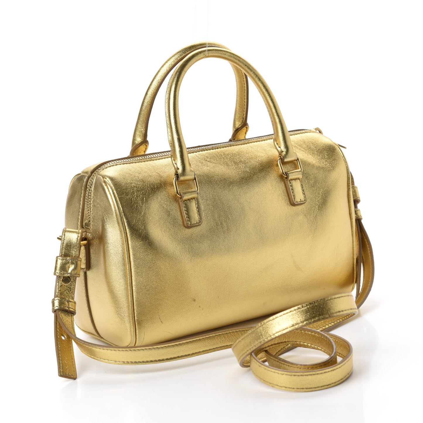 Calfskin Classic Baby Duffle Gold