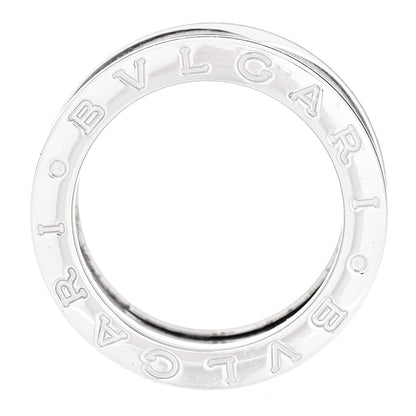 Bulgari 18K White Gold B.Zero1 Three-Band Ring 48 4.5 4 of 5