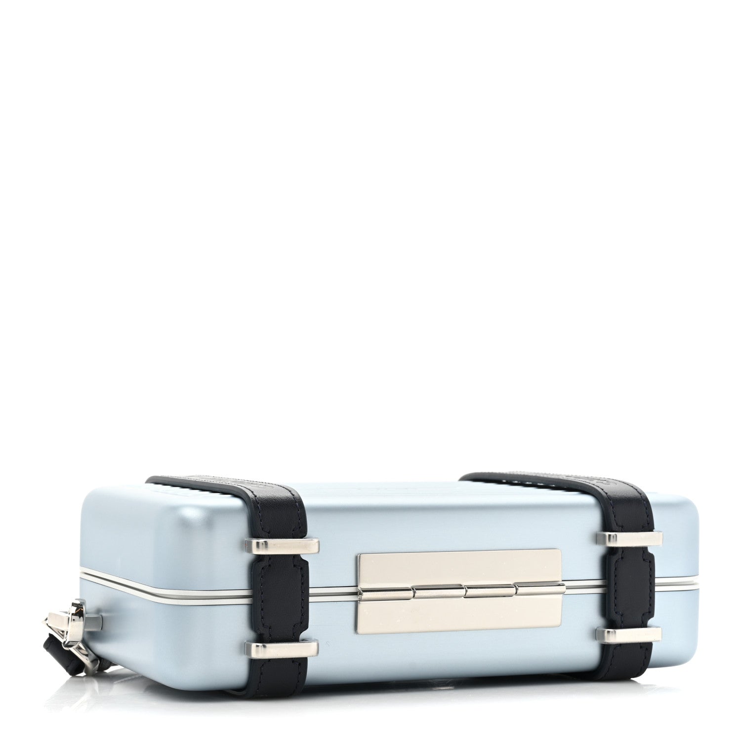 Christian Dior X RIMOWA Aluminum Personal Clutch On Strap Bleu 4 of 14