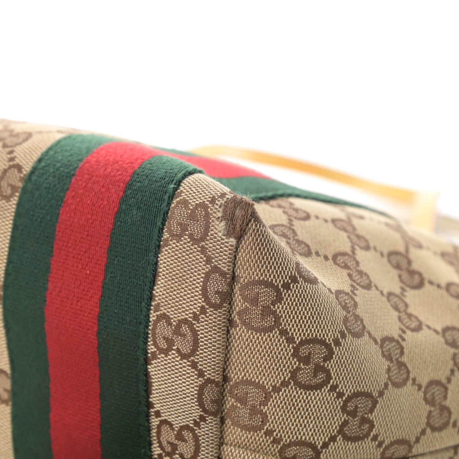 Gucci Monogram Web Medium Jolie Tote Yellow 12 of 17