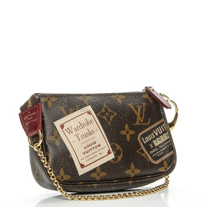 Louis Vuitton Monogram Trunks and Bags Mini Pochette 3 of 6