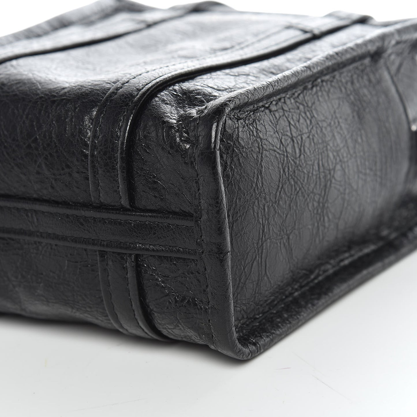 Agneau XXS Bazar Shopper Tote Black