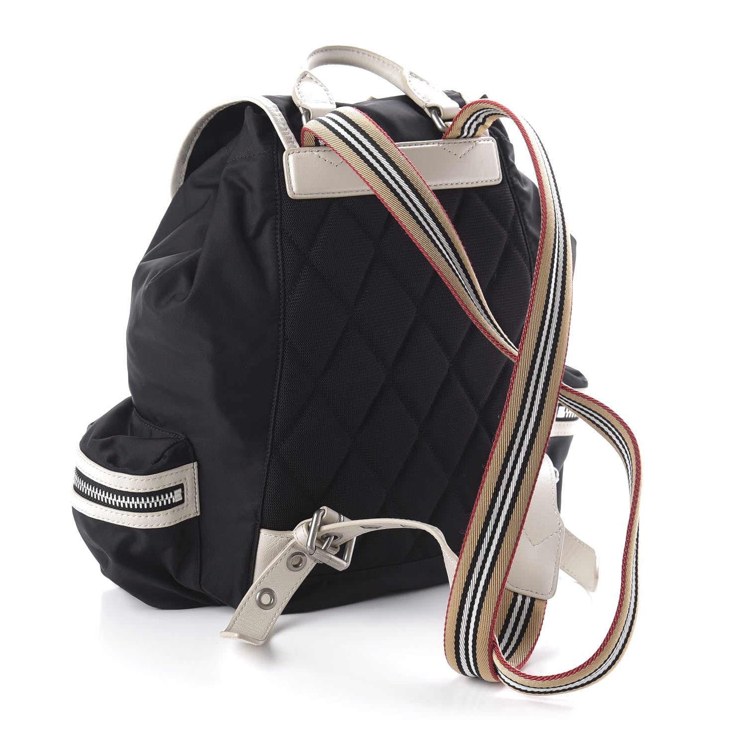 Burberry Nylon Medium Rucksack Backpack Black 2 of 8