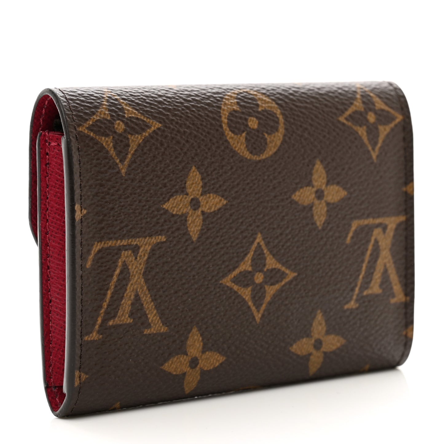Monogram Rosalie Coin Purse Fuchsia