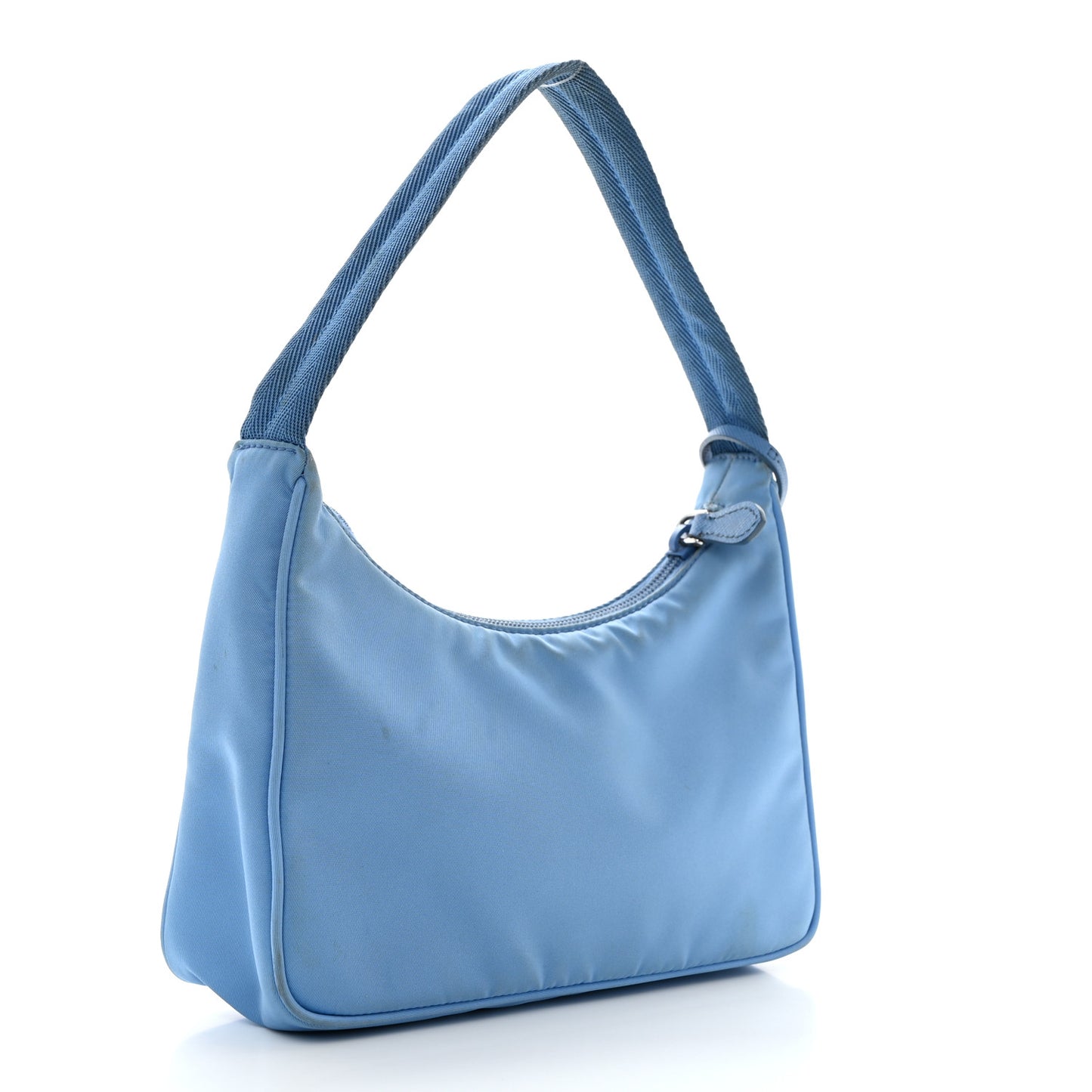 Re-Nylon Saffiano Mini Re-Edition 2000 Bag Pervinca