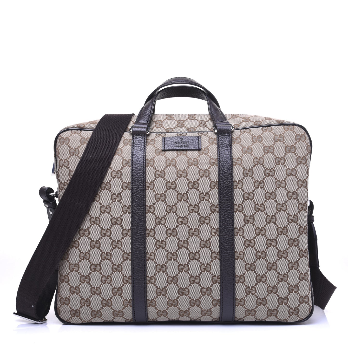 Monogram Briefcase Dark Brown