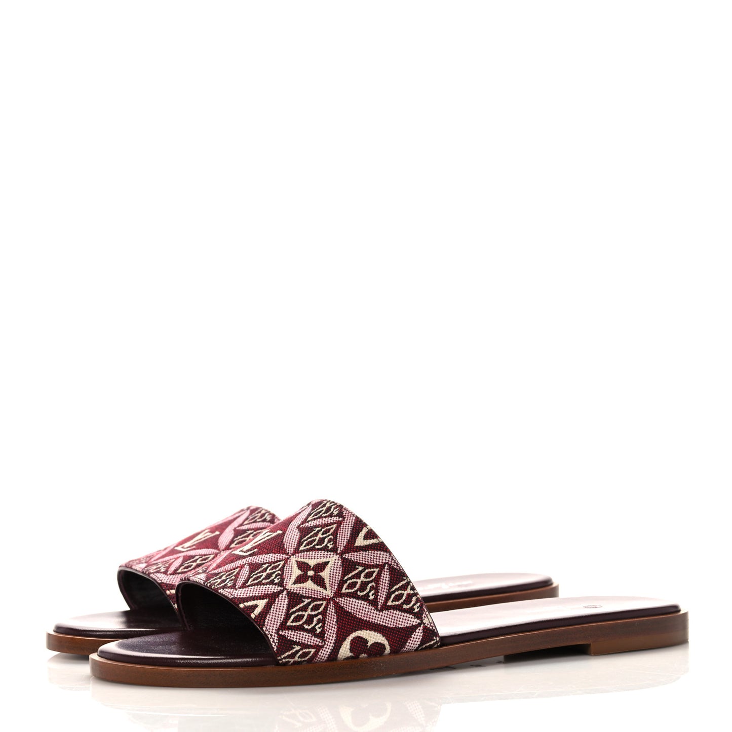 Jacquard Since 1854 Lock It Flat Mule 38 Bordeaux