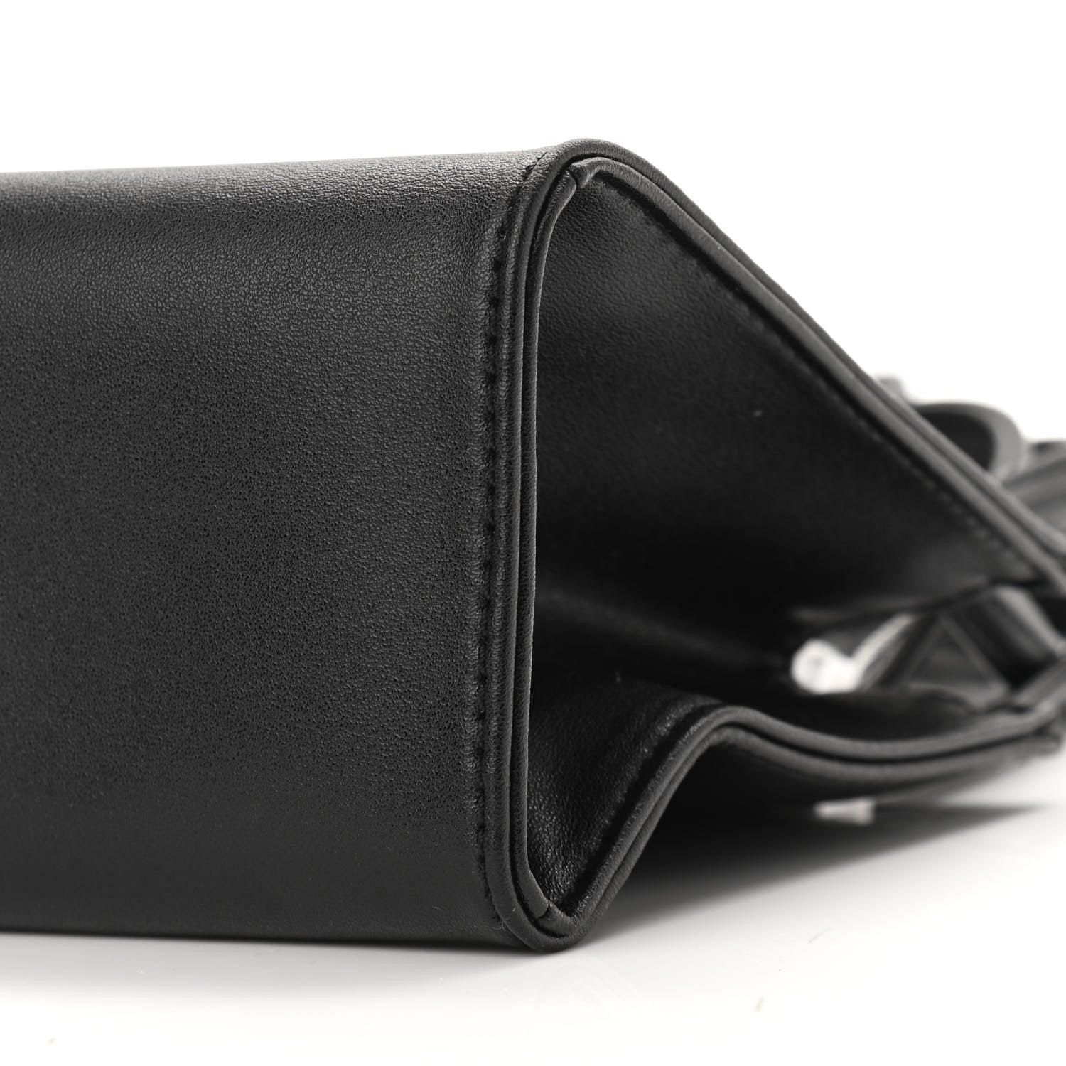 Telfar Vegan Leather Small Shopping Bag Black 10 of 10