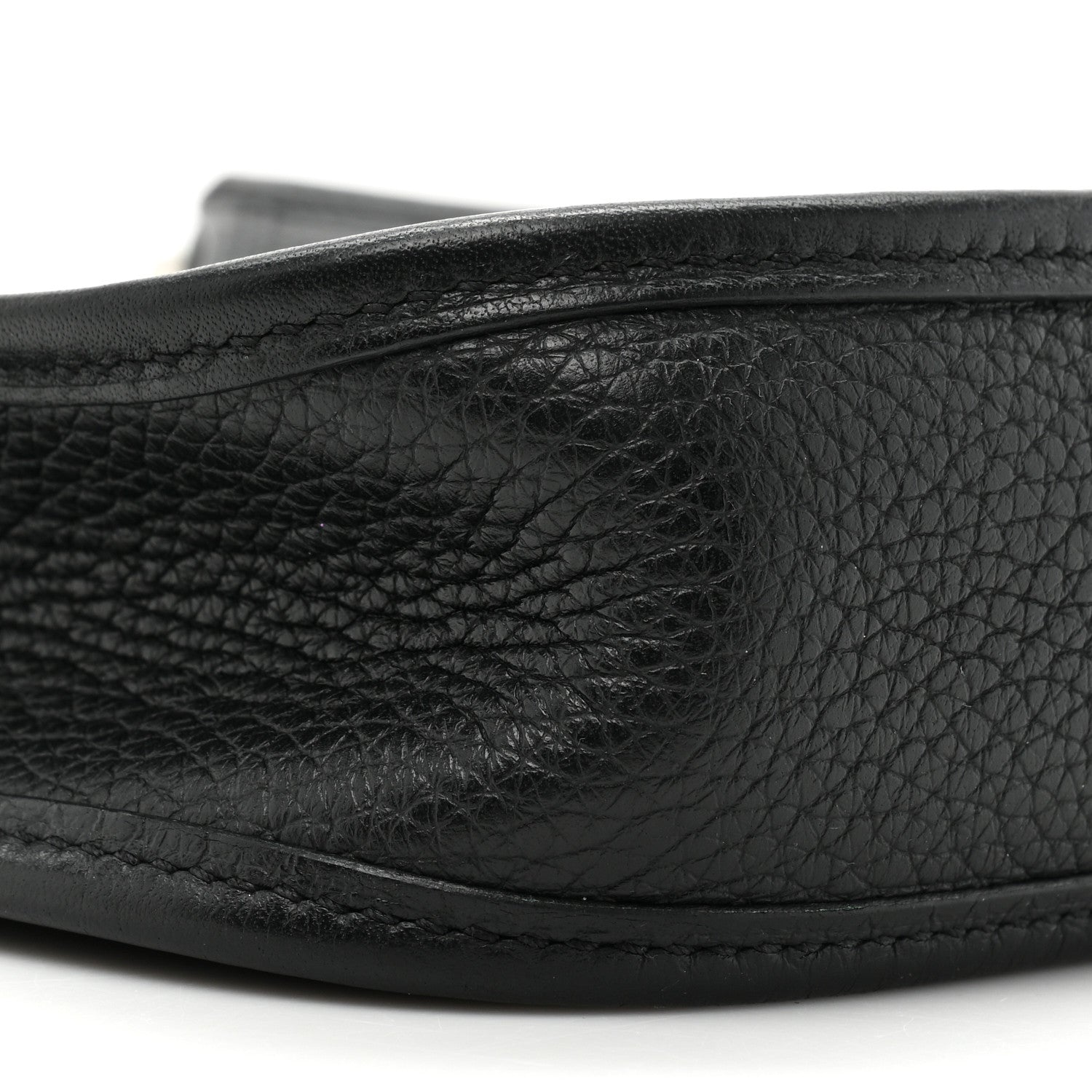 Hermes Taurillon Clemence Evelyne TPM Black 8 of 9