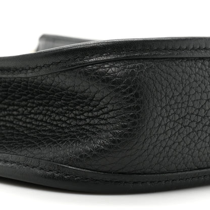 Hermes Taurillon Clemence Evelyne TPM Black 8 of 9
